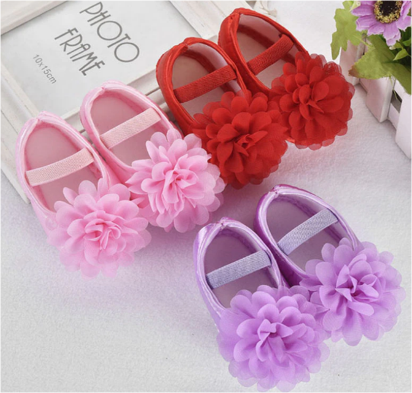 Set balerínky+čelenka - ČERVENÉ (12-18m)