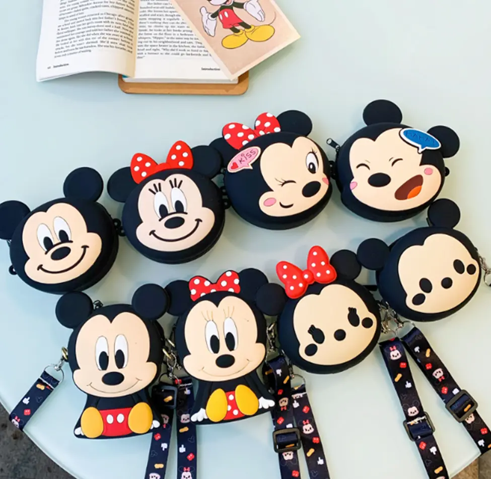 Mini kabelka - MINNIE MOUSE - růžová
