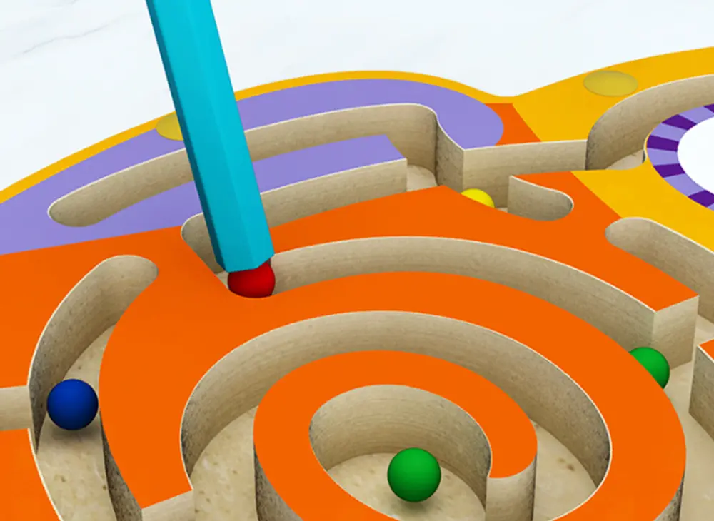 Magnetický labyrint - PTÁČEK