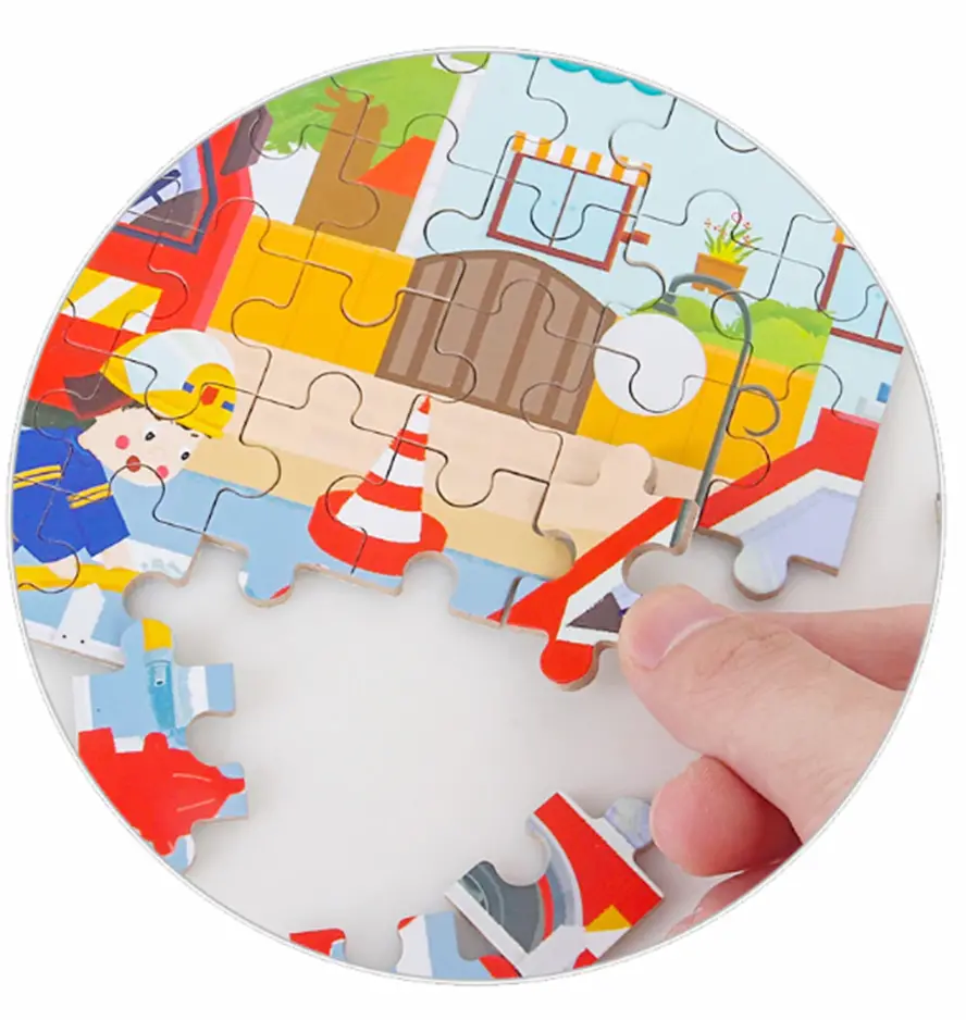 Puzzle v plechové krabičce (L-60ks) - SLONÍK