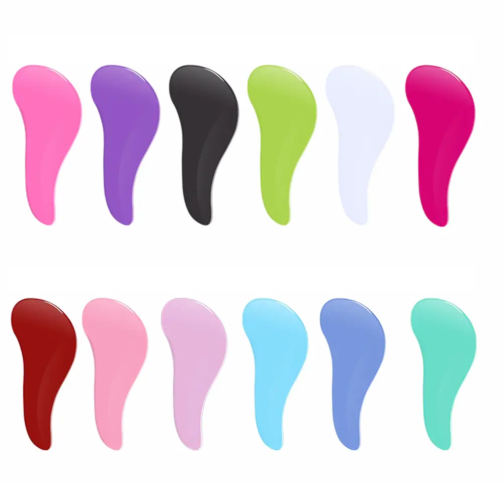 Set (kartáč na vlasy + čistič kartáčů) - STARORŮŽOVÝ