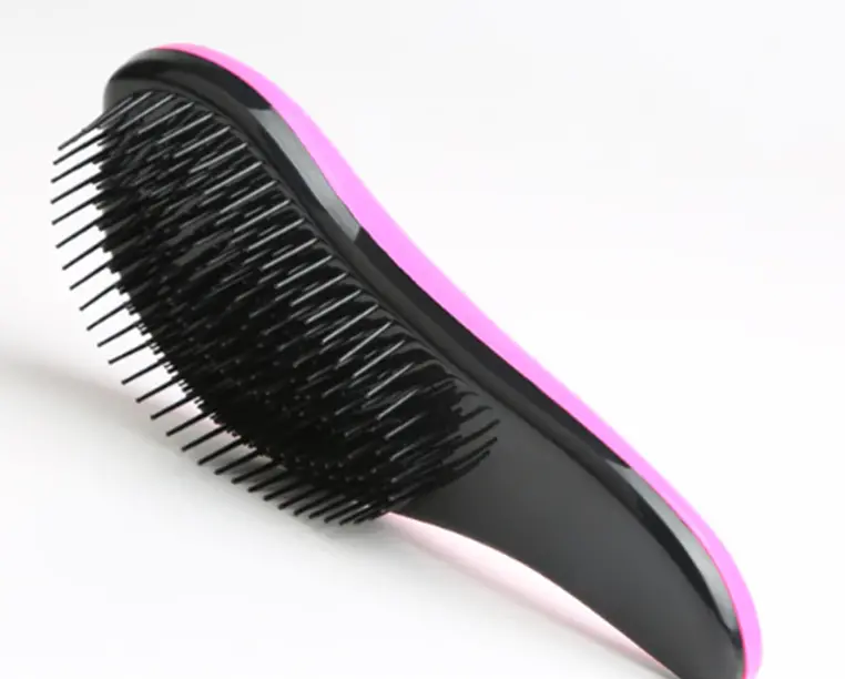 Set (kartáč na vlasy + čistič kartáčů) - MODRÝ