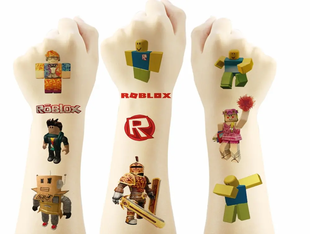 Dětské dočasné tetování - ROBLOX 3