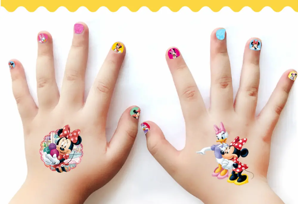 Set nálepek na nehty a tetování - MICKEY MOUSE 3