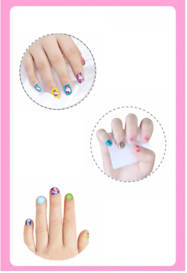 Set nálepek na nehty a tetování - PRINCEZNA SOFIE 5