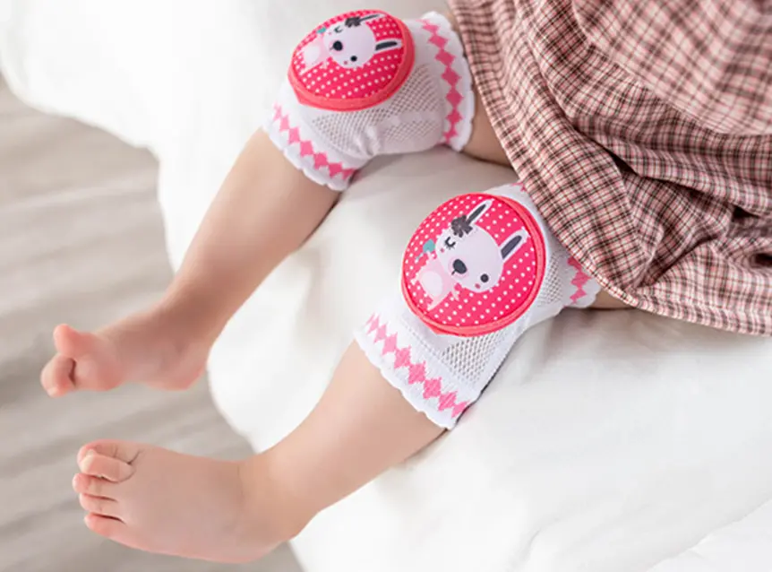 Nákoleníky - LVÍČEK - Bílé