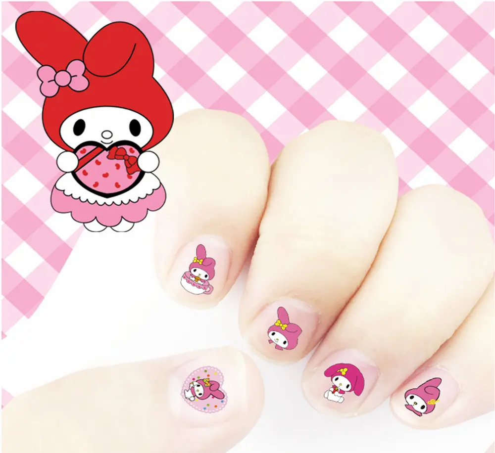 Nálepky na nehty - HELLO KITTY FRIENDS 2