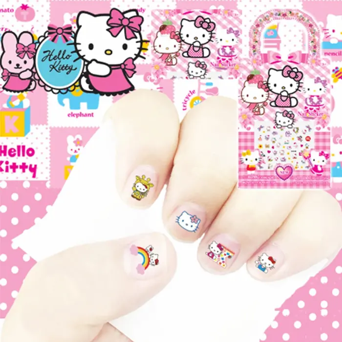 Nálepky na nehty - HELLO KITTY 6