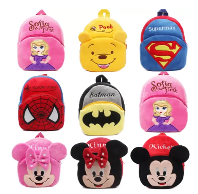 Plyšový batůžek (S) - KRÁLÍČEK - RŮŽOVÝ