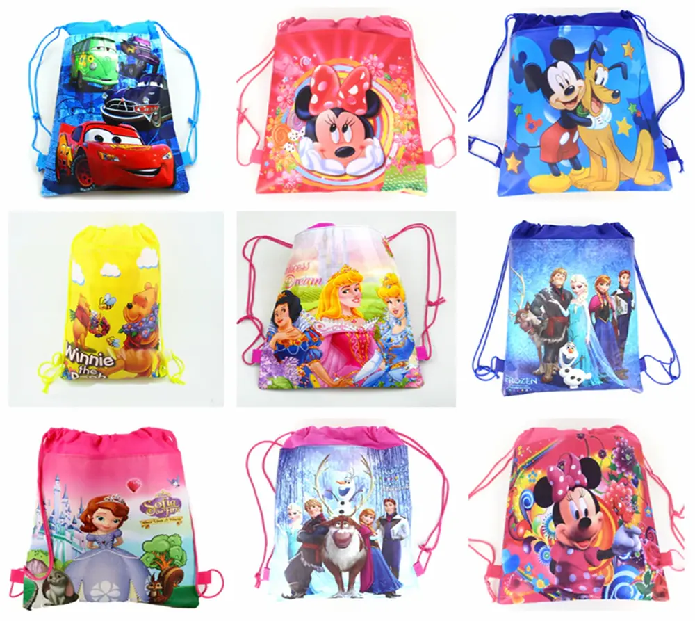 Sáček na přezůvky - DISNEY PRINCEZNY 3