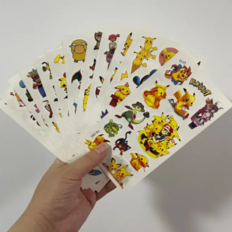 Dětské dočasné tetování - POKÉMON (2) - PIKACHU 2