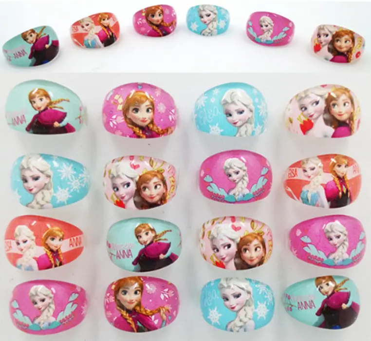 Prstýnek - LEDOVÉ KRÁLOVSTVÍ OVAL - Anna a Elsa 2