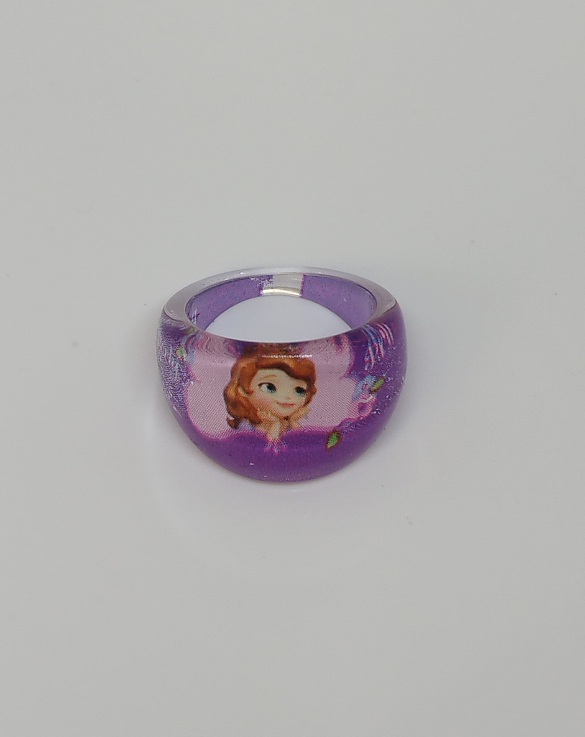 Prstýnek - PRINCEZNA SOFIE - Fialový 1 - S vadou 1