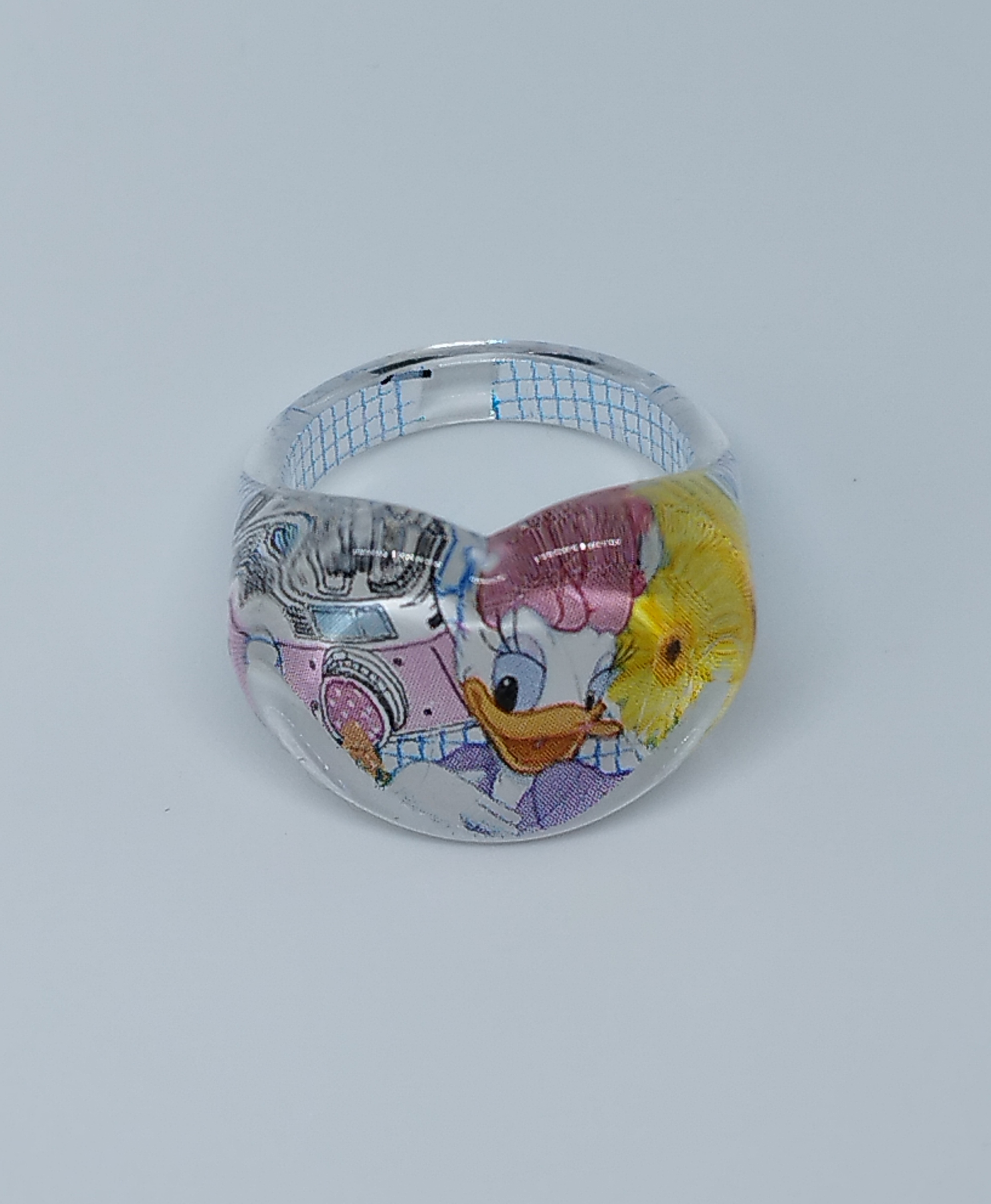 Prstýnek - MICKEY MOUSE SRDÍČKO - DAISY 2 - S vadou 2
