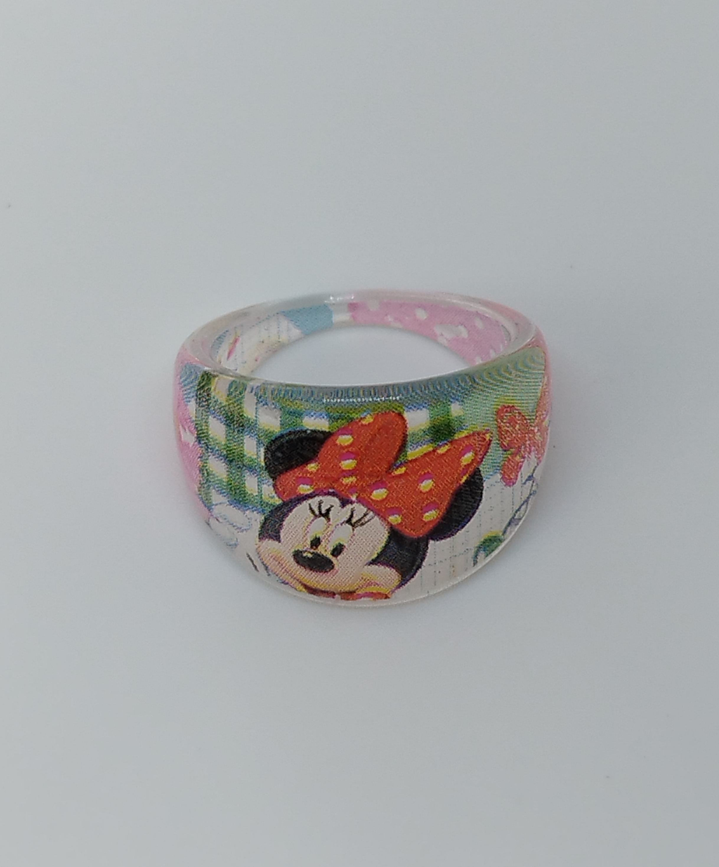 Prstýnek - MICKEY MOUSE OVAL - MINNIE MOUSE 1 - S vadou