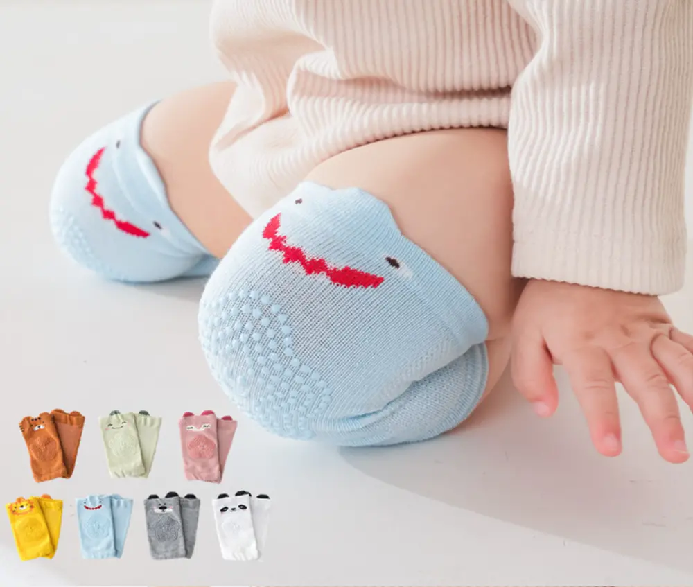 Protiskluzové návleky na kolena - ŽLUTÝ LVÍČEK