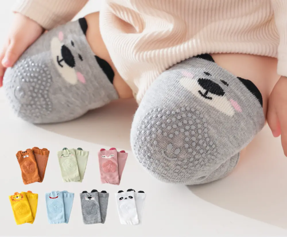 Protiskluzové návleky na kolena - ORANŽOVÝ TYGŘÍK 