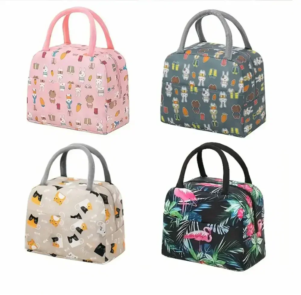 Termotaška na svačinu (M) - KRÁLÍK - RŮŽOVÁ