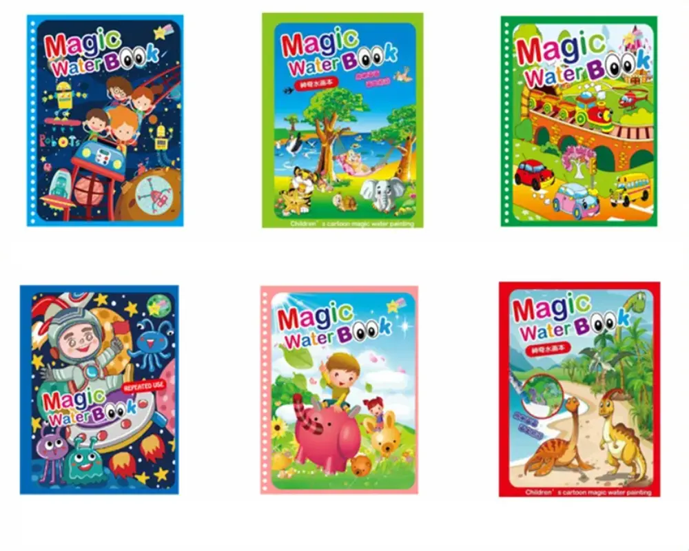 Omalovánky - Malování vodou - VESMÍR 2