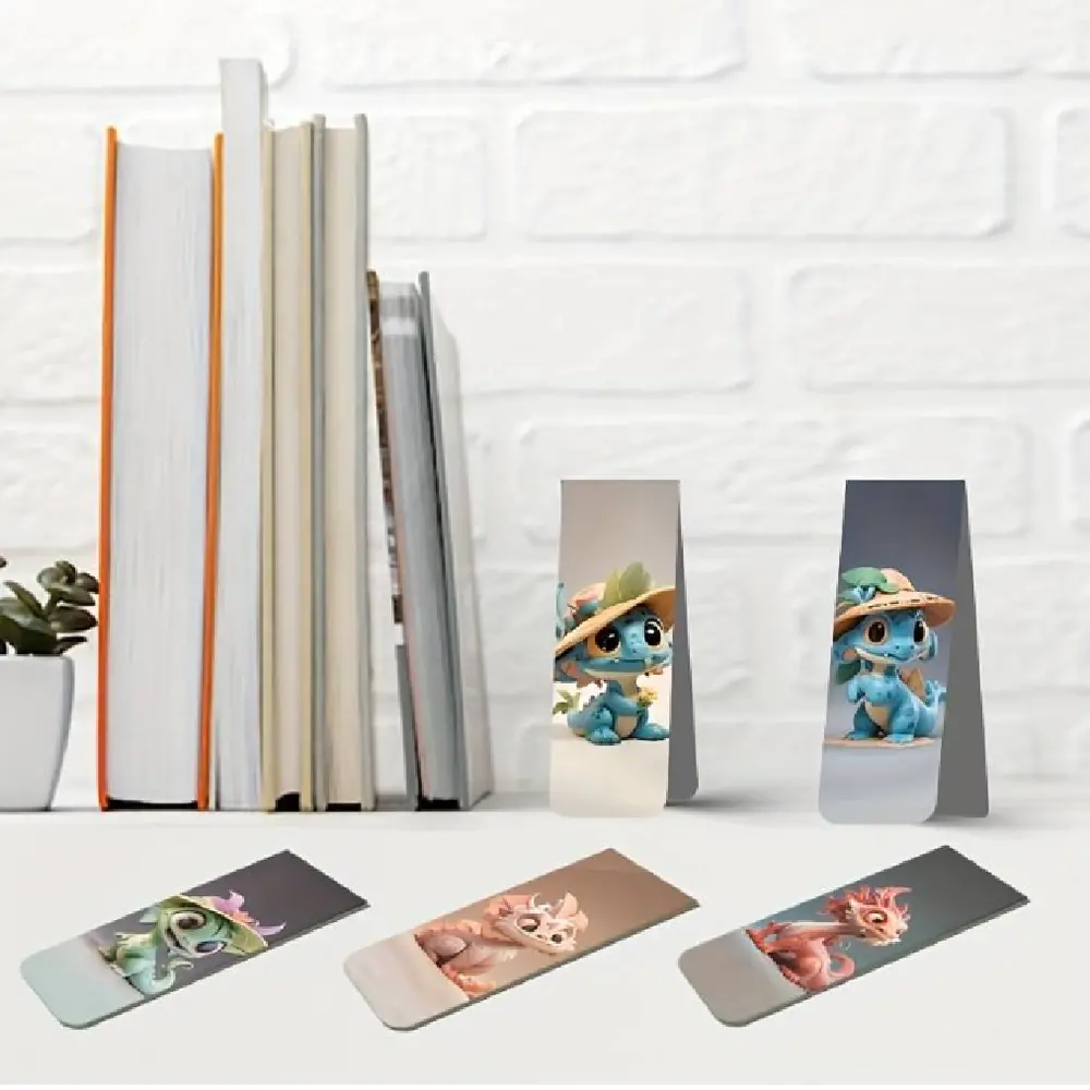 Magnetická záložka do knížky - DRÁČEK 3