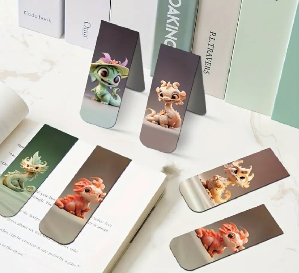 Magnetická záložka do knížky - DRÁČEK 10