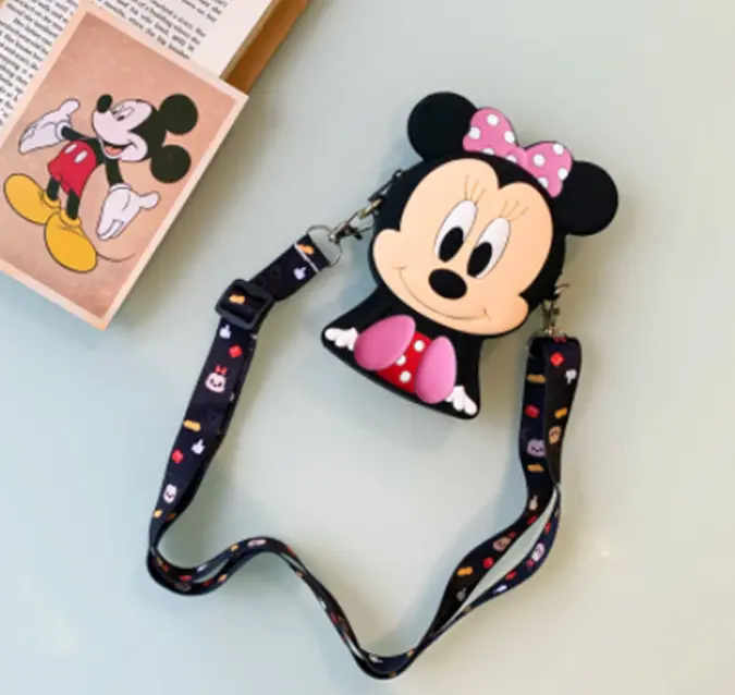 Mini kabelka - MINNIE MOUSE - růžová