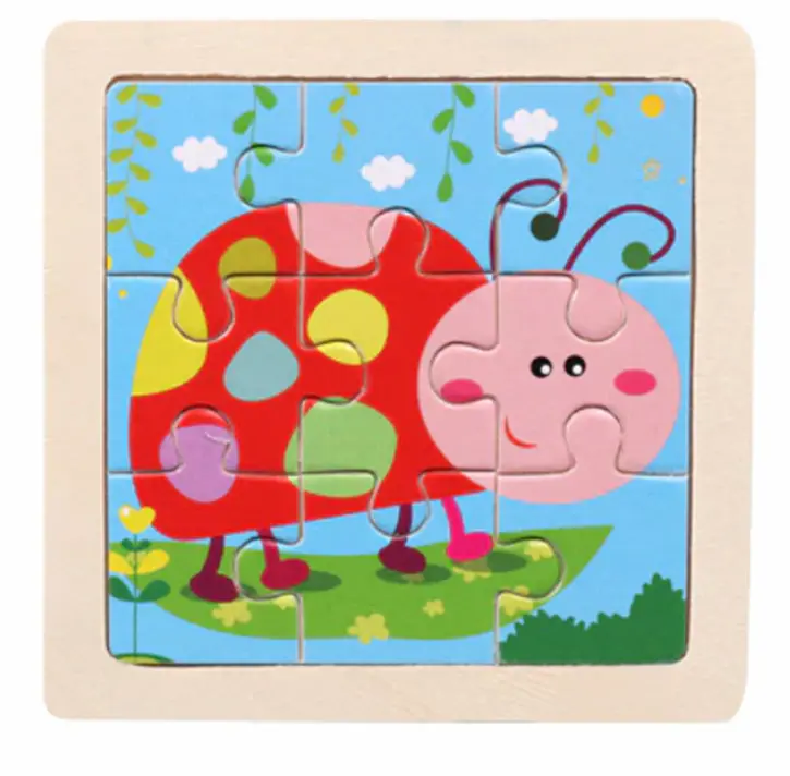 Dřevěné puzzle pro nejmenší (S) - BERUŠKA