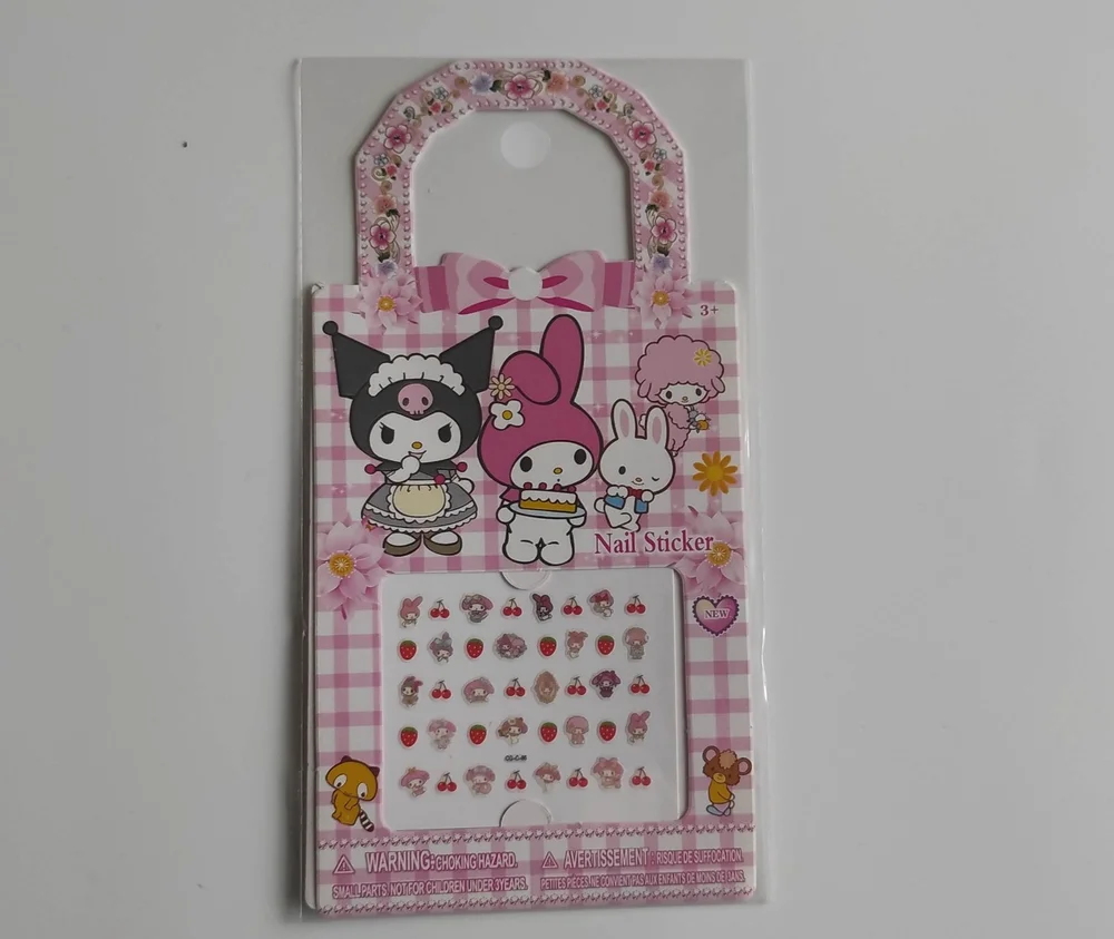 Nálepky na nehty - HELLO KITTY FRIENDS 2