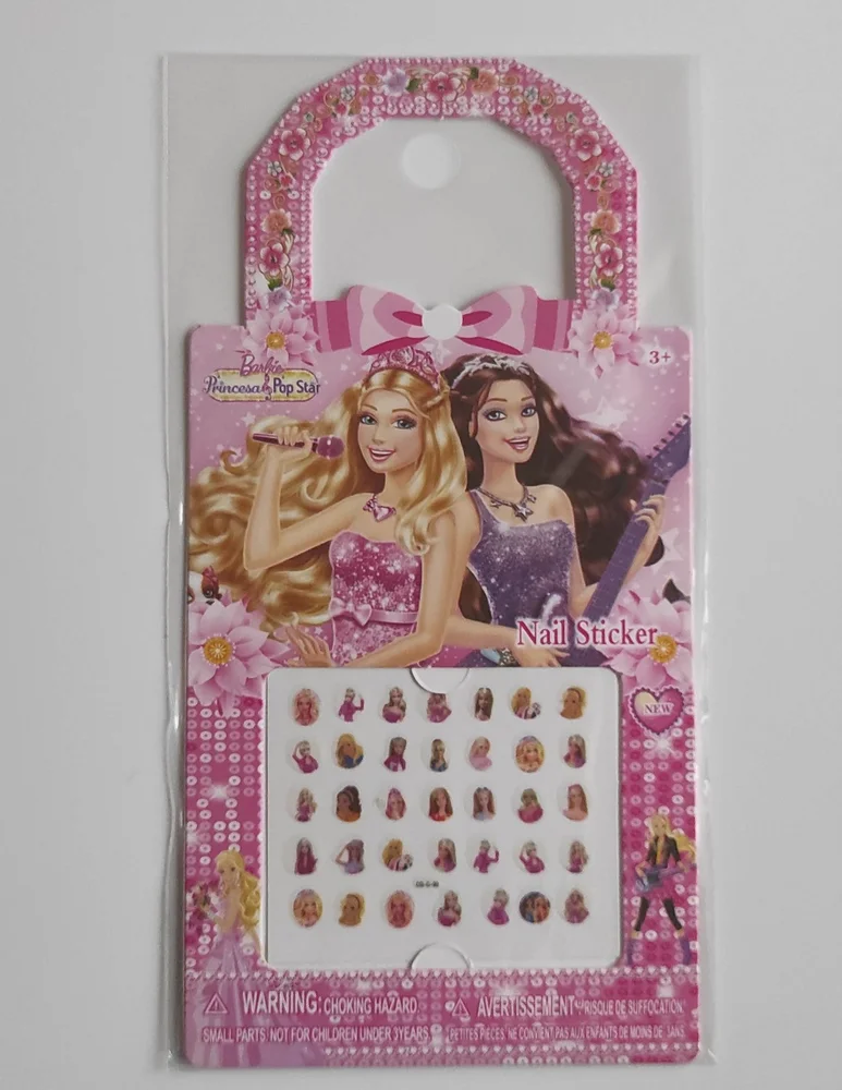Nálepky na nehty - BARBIE 1