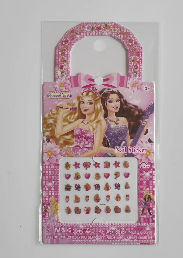 Nálepky na nehty - BARBIE 2