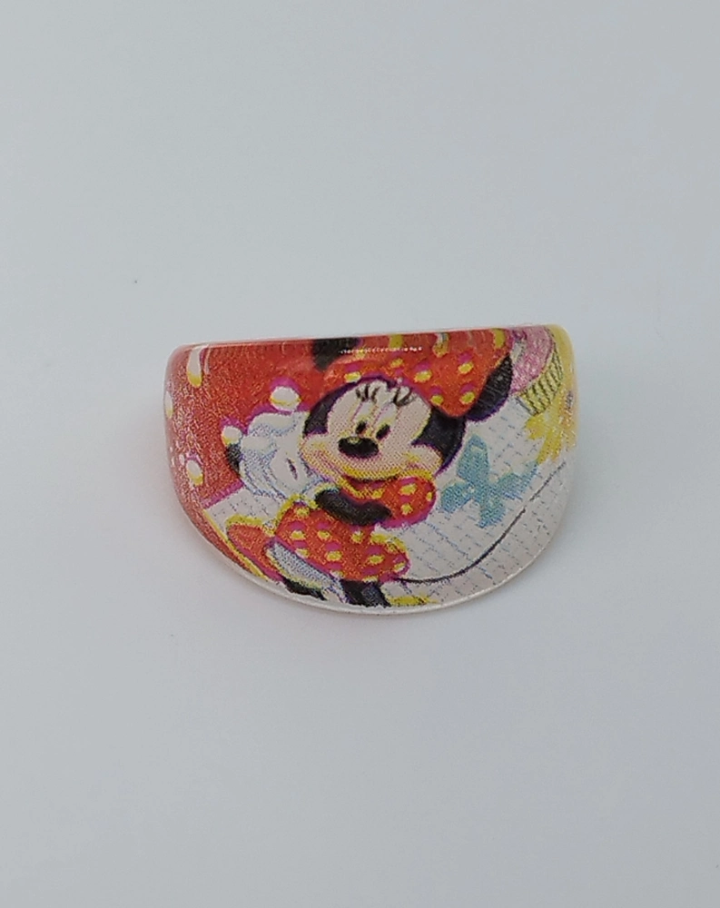Prstýnek - MICKEY MOUSE OVAL - MINNIE MOUSE 4 - S vadou