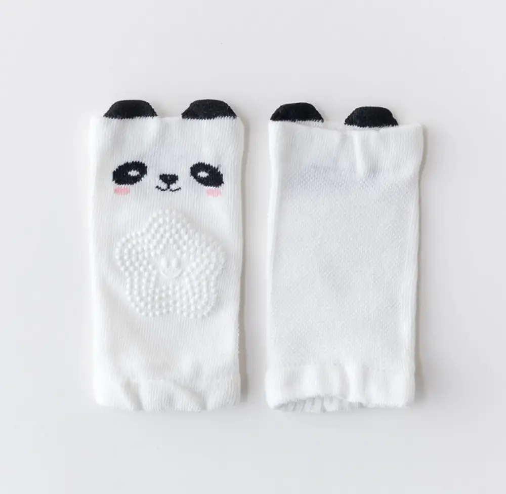 Protiskluzové návleky na kolena - BÍLÁ PANDA