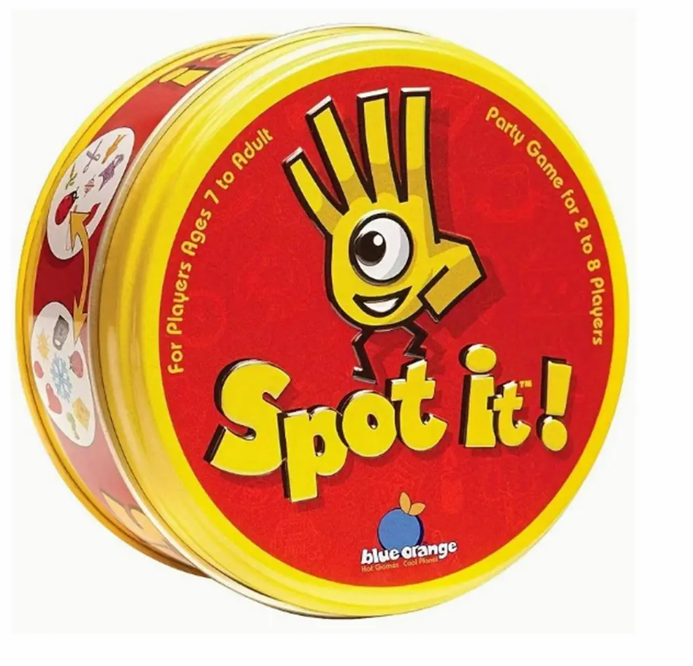 Postřehová hra Dobble-Spot it - Základní verze - Předměty a zvířátka
