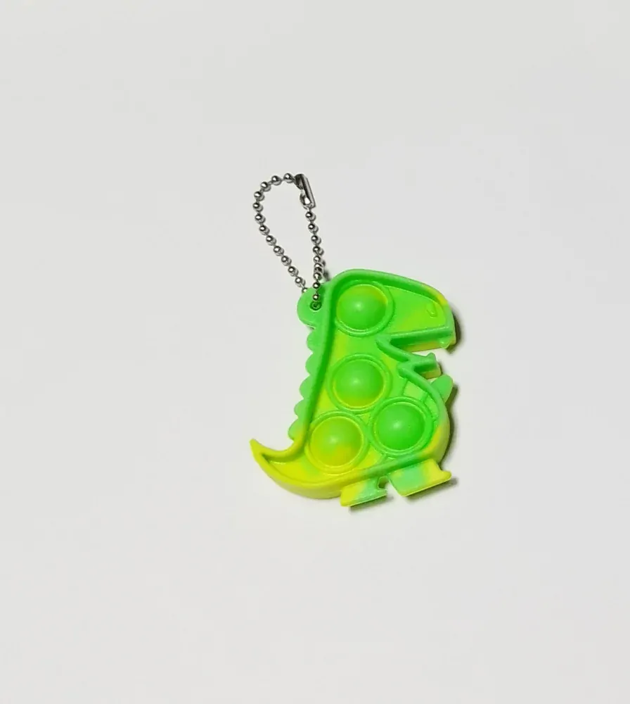 POP IT antistresová klíčenka - DINOSAURUS 5