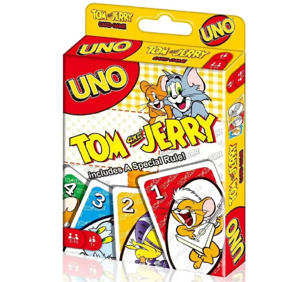 Hra Uno karty - TOM AND JERRY - S VADOU