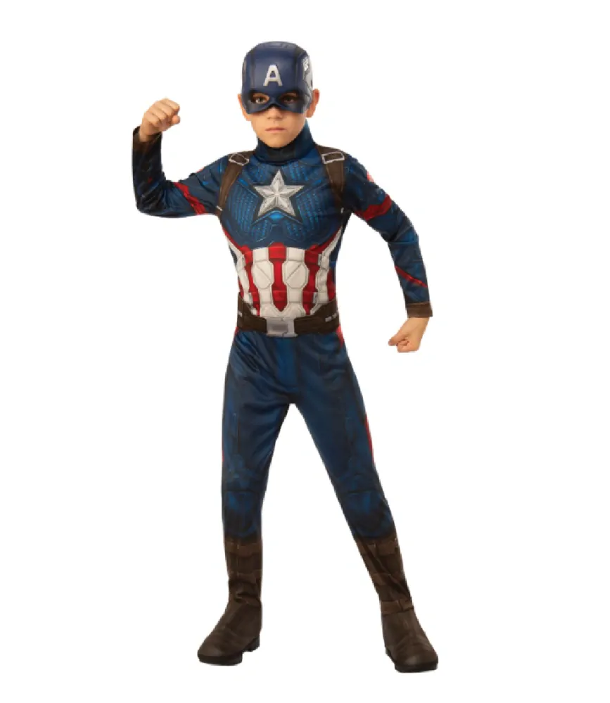Dětský kostým - CAPTAIN AMERICA - (4-6 let / S)