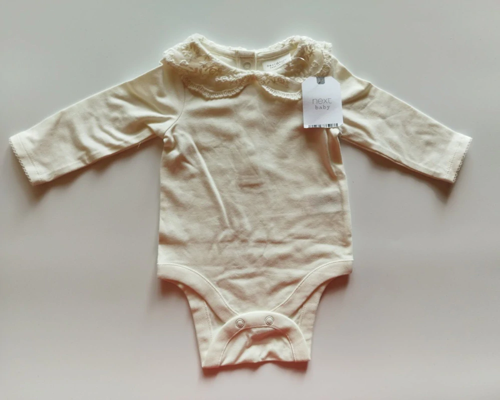 Body s dlouhými rukávy - (0-3 m)