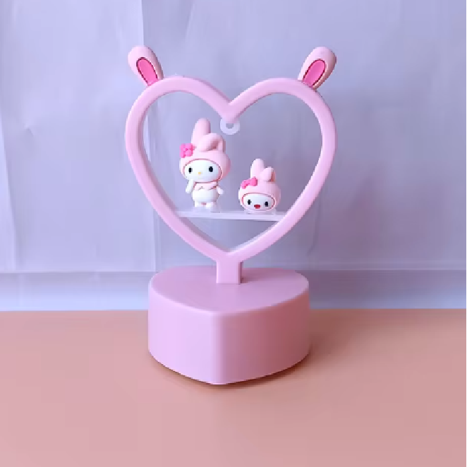 Noční světlo - POHÁDKA SANRIO - MY MELODY - SRDÍČKO