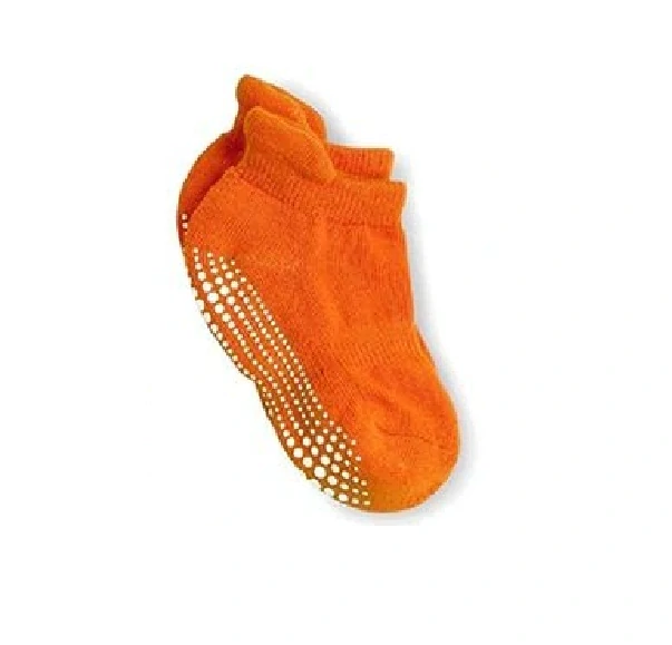 Protiskluzové ponožky - ORANŽOVÉ (8-10 let)