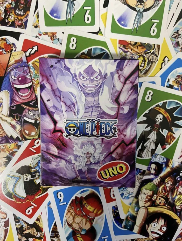 Hra Uno karty - SPECIÁLNÍ EDICE - pohádka ONE PIECE - S VADOU