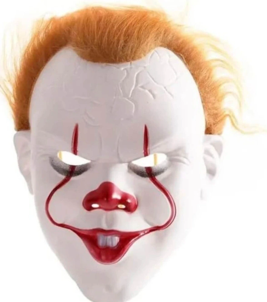 Kostýmní maska Hororový Klaun Pennywise (To / IT)