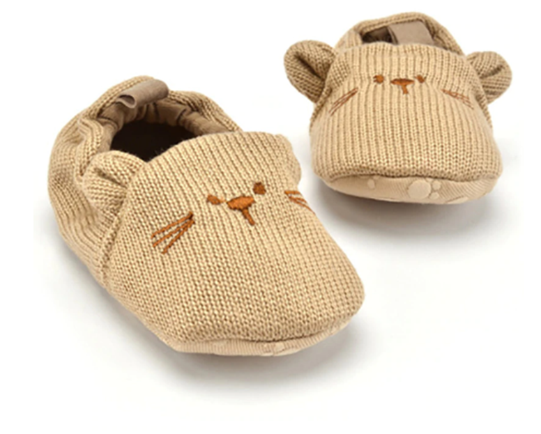 Capáčky - MYŠKA - SVĚTLE HNĚDÉ (0-6m)