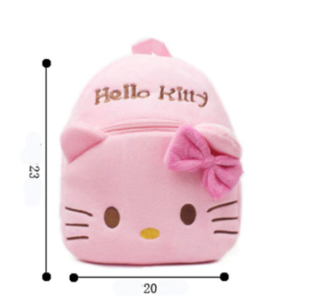 Plyšový batůžek (S) - HELLO KITTY - RŮŽOVÝ