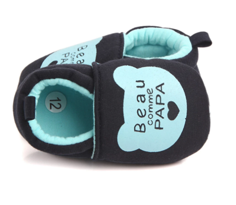 Bavlněné capáčky - MODRÉ (12-18 m)