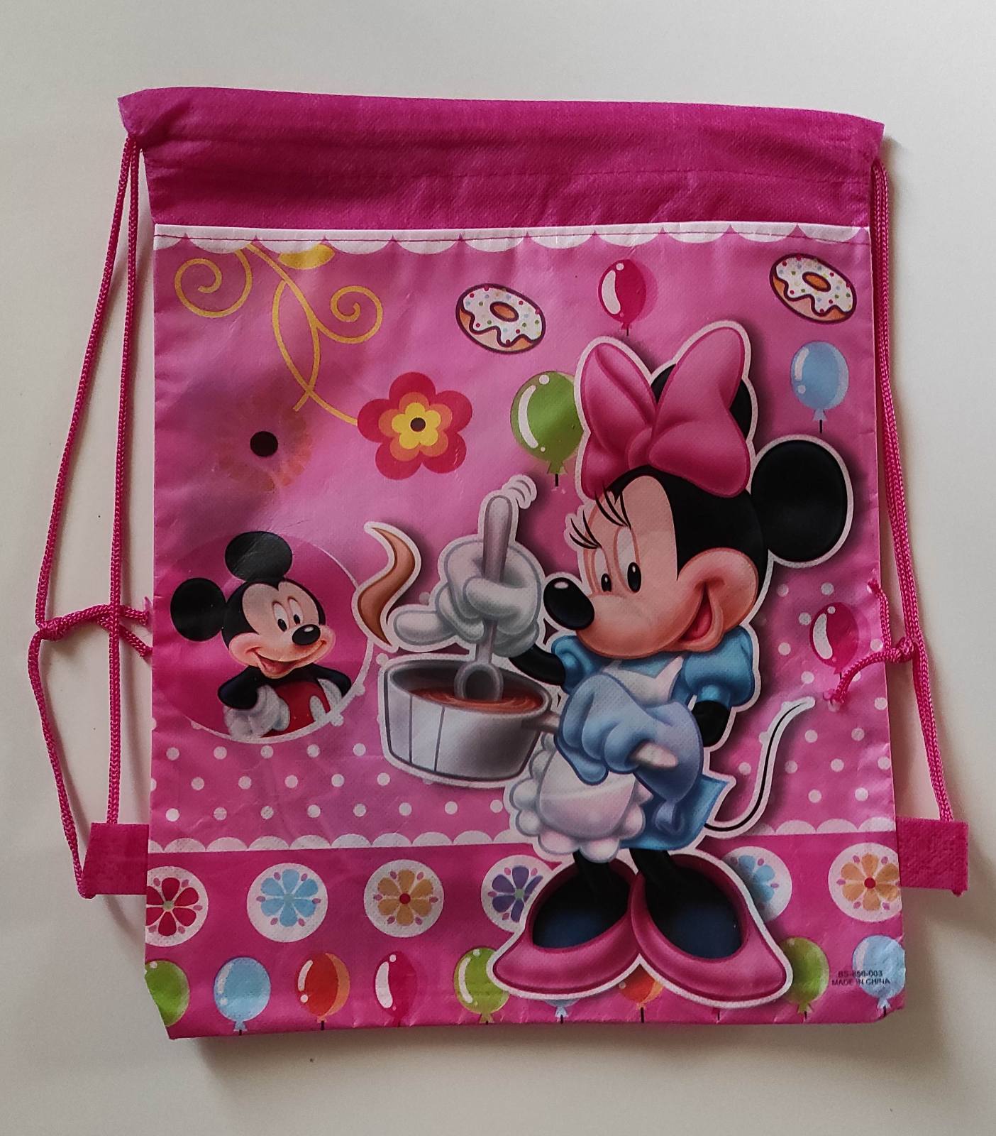 Sáček na přezůvky - MINNIE MOUSE - růžový 1