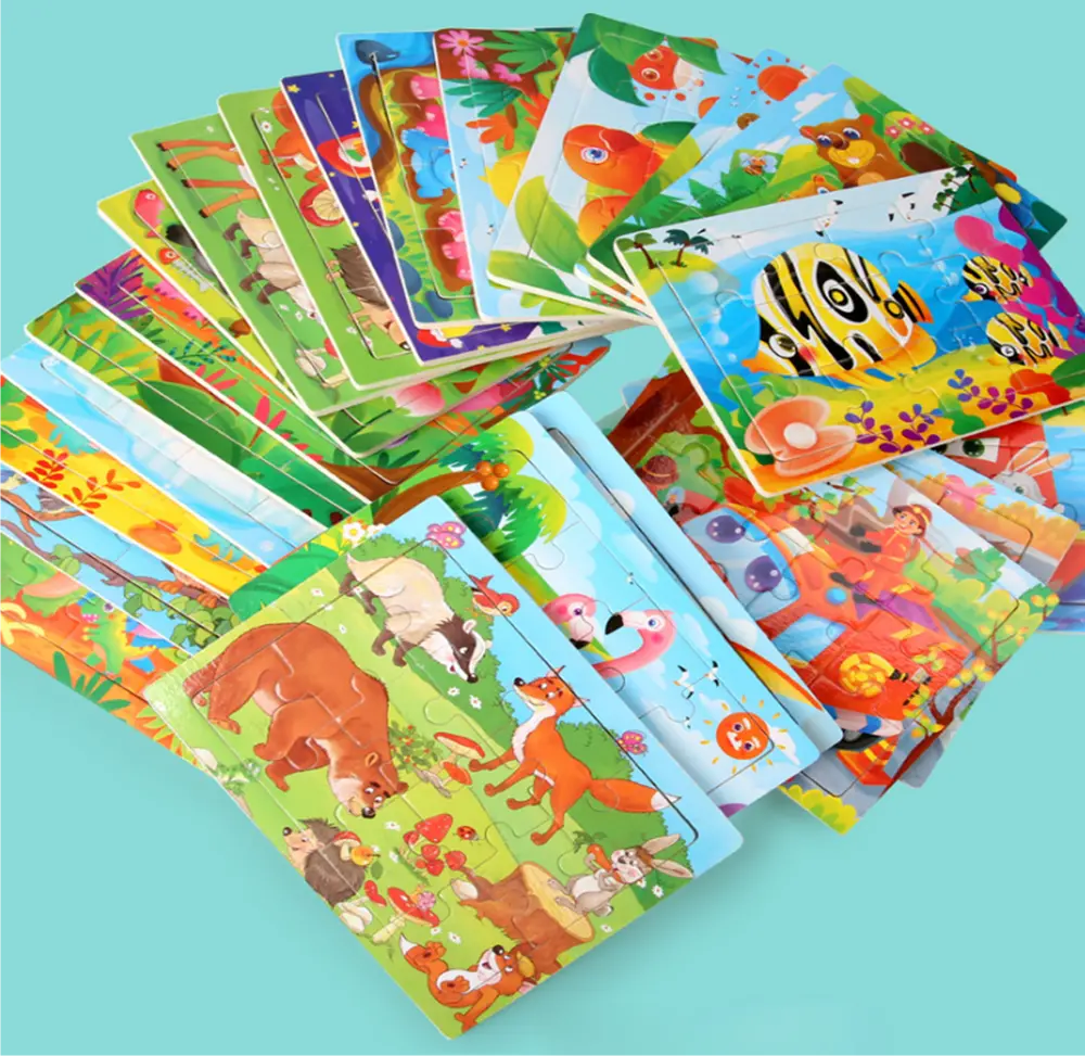 Dřevěné puzzle pro nejmenší (M) - DINOSAURUS