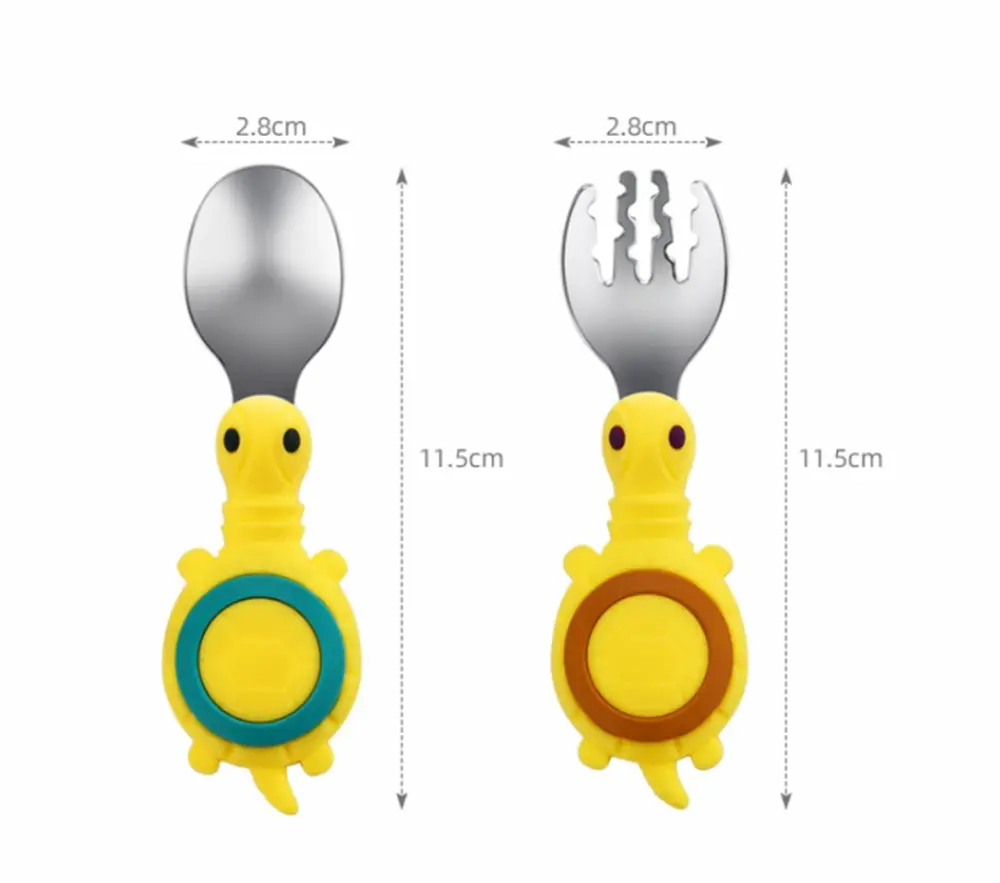 Příbor pro nejmenší (NEREZ) - ŽELVIČKA 