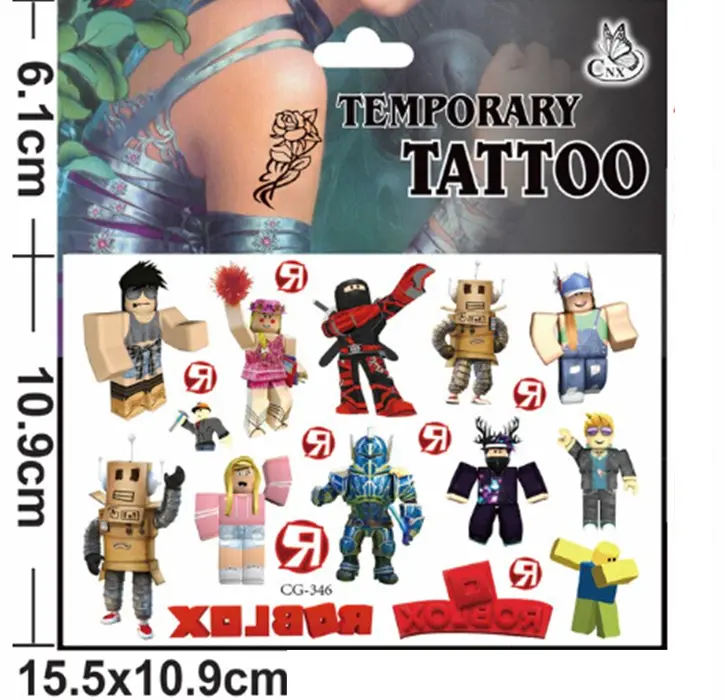 Dětské dočasné tetování - ROBLOX 3