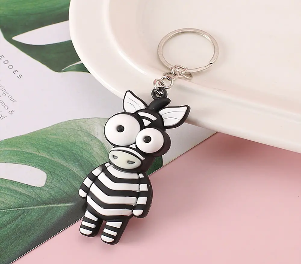 Přívěsek na klíče - ZEBRA