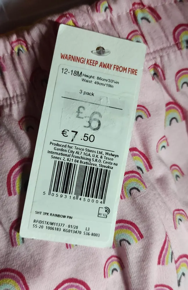 Set kraťásků - 3 KUSY